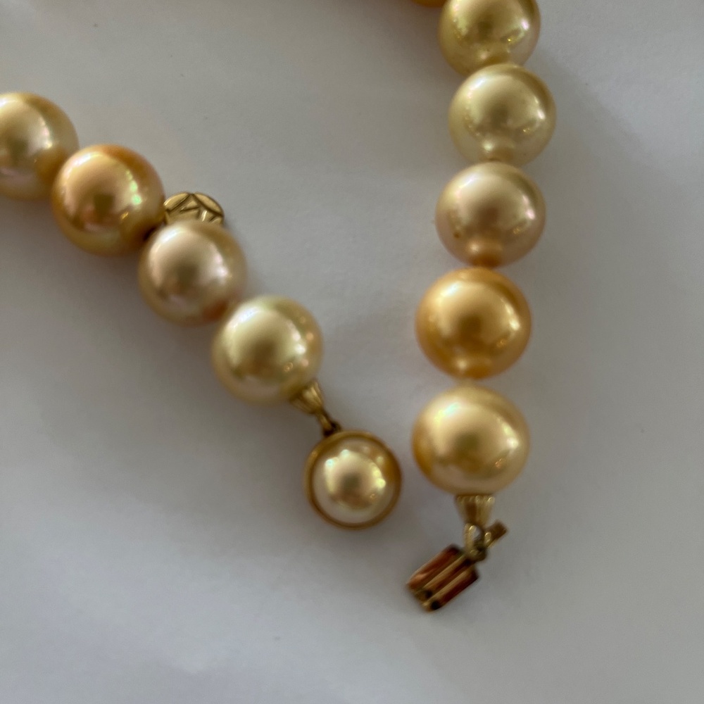 Majorica Pearl necklace - Picture 3 of 5